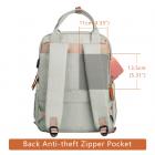 Mochila multifuncional para fraldas para bebês