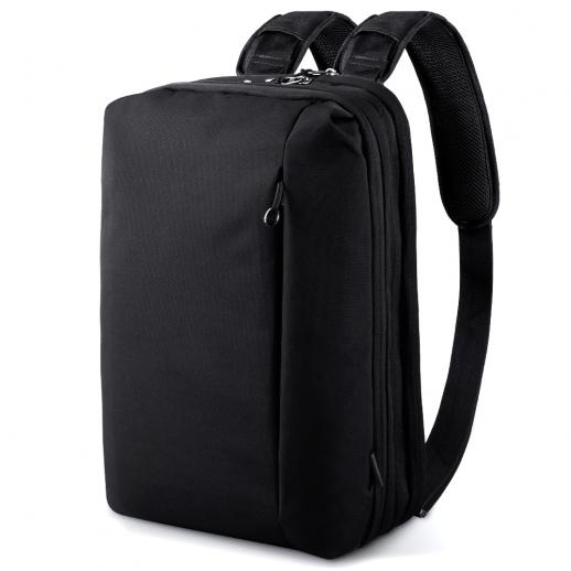 Beschoi Zaino convertibile Borsa a tracolla per laptop Borsa a tracolla Borsa multifunzionale da lavoro Borsa da viaggio Zaino da viaggio Adatto per laptop da 15,6 pollici per uomini/donne