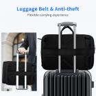 Beschoi Zaino convertibile Borsa a tracolla per laptop Borsa a tracolla Borsa multifunzionale da lavoro Borsa da viaggio Zaino da viaggio Adatto per laptop da 15,6 pollici per uomini/donne