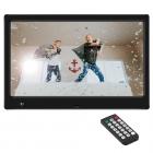 10inch Cornici per Foto Digitali HD LED Video 1024 * 600 16: 9 con Sensore di Movimento, MP3/calendario/orologio/e-book US
