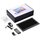 10inch Cornici per Foto Digitali HD LED Video 1024 * 600 16: 9 con Sensore di Movimento, MP3/calendario/orologio/e-book US
