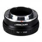 K&F Concept Adapter für M42 Objektiv auf Fuji X Mount Kamera