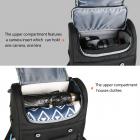 K&F Concept  Kamerarucksack Fotorucksack 46*29*16 cm -Schwarz