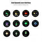 KW19 Pro Fuld skærm Touch Smart Watch Blodtryk Puls Monitor Fitness Tracker - Hvid