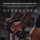 K&F Concept  ID205L Smartwatch Bluetooth HD Schermo Indossabile Tracker Frequenza cardiaca Sport Impermeabile 1,3 pollici -Nero