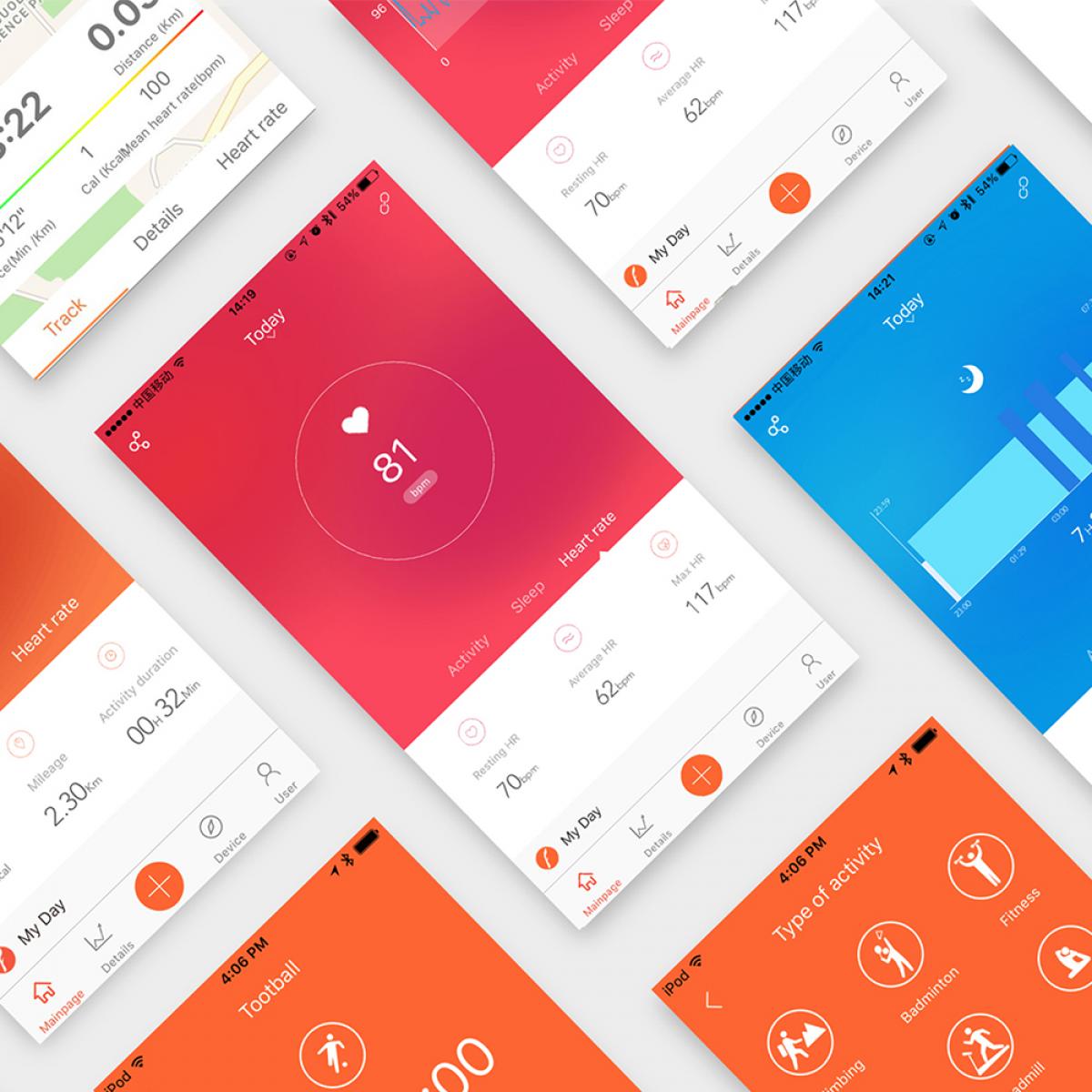 K&F Concept  ID205L Smartwatch Bluetooth HD Schermo Indossabile Tracker Frequenza cardiaca Sport Impermeabile 1,3 pollici -Nero