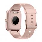 K&F Concept ID205L Smartwatch Bluetooth HD Schermo Indossabile Tracker Frequenza cardiaca Sport Impermeabile 1,3 pollici -Rosa