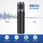 Беспроводной петличный микрофон Gialer SmartMic с Bluetooth для iPhone и Android, 50-футовый беспроводной петличный микрофон Smart Mic