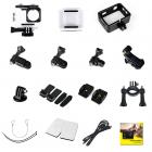 4K 30FPS Dual-Screen Vattentät Sportkamera Stöd Wifi Kontroll Fjärrkontroll Anti-Shake Svart