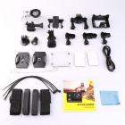 AT-Q40C 4K60FPS Спортивная экшн-камера Видеокамера Ultra HD 13MP WiFi Водонепроницаемая камера (черная)