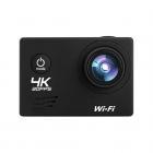 AT-Q1 4K30FPS Спортивная экшн-камера Видеокамера Ultra HD 13MP WiFi Водонепроницаемая камера (черная)