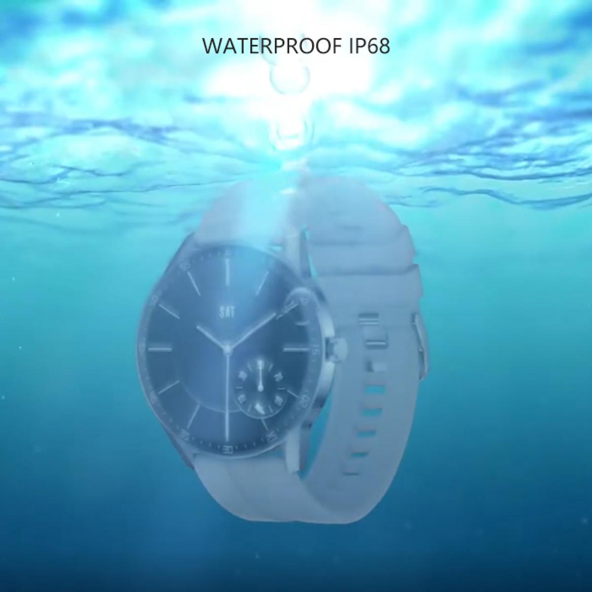 G1 smart watch фитнес-трекер 1,28-дюймовый сенсорный монитор сердечного ритма IP68 водонепроницаемый черный