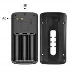 M10S mini WiFi slimme video-deurbelcamera, 720P HD draadloze afstandsbediening voor thuisbeveiliging, deurbelcamera Nachtzicht met 2-weg audio, weerbestendig  black