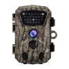 H883 Mini Trail Camera 1080P HD Игровая камера IP66 Водонепроницаемая камера для охоты на диких животных с 12-месячным режимом ожидания и ночным видением 2,4-дюймовые ИК-светодиоды