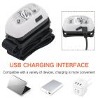 B6-1 faro con sensore ricaricabile 1000LM ad alta luminosità 15 ore di autonomia della batteria e modalità multiple per corsa all'aperto, ciclismo, campeggio e pesca