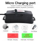 RJ-3000 20W High Brightness 4000LM 3LED Luce bianca faro sportivo nero