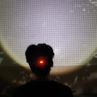 RJ-3000 20W High Brightness 4000LM 3LED Luce bianca faro sportivo nero