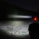 RJ-3000 20W High Brightness 4000LM 3LED Luce bianca faro sportivo nero