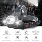 RJ-3000 20W High Brightness 4000LM 3LED Luce bianca faro sportivo nero