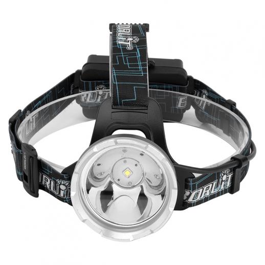 B10 faro professionale da esterno adatto per campeggio all'aperto, escursionismo, pesca, nero