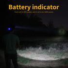 B10 faro professionale da esterno adatto per campeggio all'aperto, escursionismo, pesca, nero