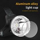 B10 faro professionale da esterno adatto per campeggio all'aperto, escursionismo, pesca, nero