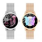 LW07 Full Circle Full Touch żeński inteligentny zegarek bransoletka DIY Dial monitorowanie zdrowia wsparcie Android IOS Gold