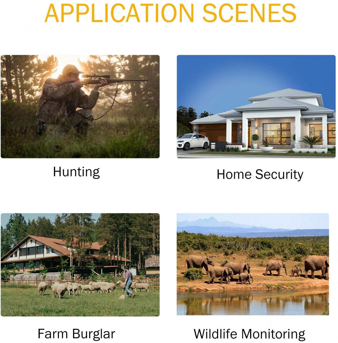 LTE 4G europæisk standard cellulært sporingskamera-30MP 4K trådløst kamera til overvågning af vilde dyr, mobilkamera med 0,3 sekunders udløsningshastighed