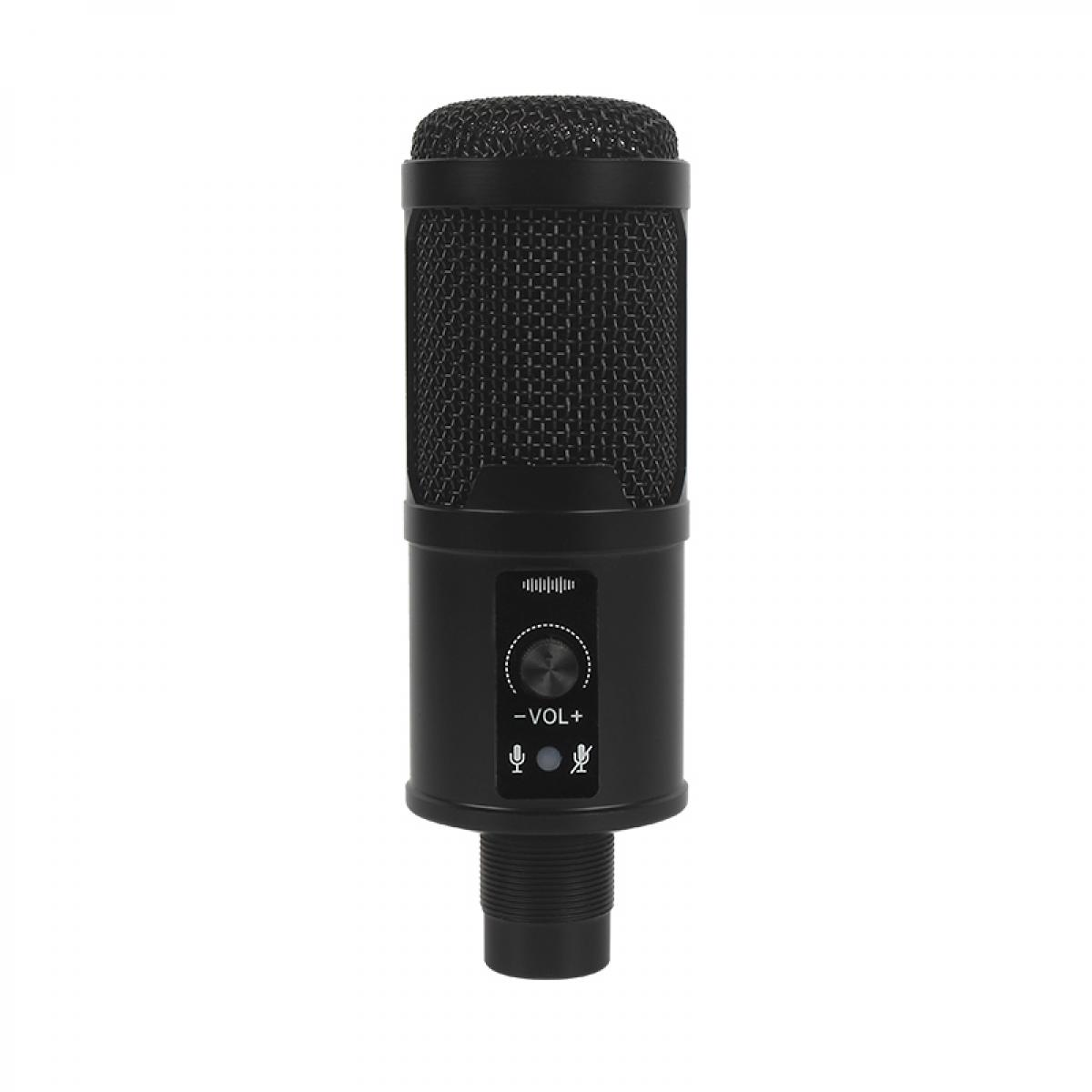 USB-mikrofonsæt 192K24Bit cardioid høj samplingsfrekvens med desktop cantilever-beslag til pc-spil stemme professionel stemmeoptagelse karaoke