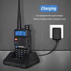 BF-UV5R Tvåvägsradio, 5w Dubbelband, 136-174MHz VHF/400-520MHz UHF, 128 Kanaler, 5-10km Distans