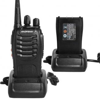 BF-888S trådløs walkie-talkie trådløs høy effekt (USB-kontakt)