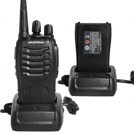 BF-888S trådløs walkie-talkie trådløs høy effekt (USB-kontakt)