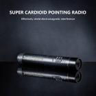 MIC-02 SLR mikrofonintervju riktad inspelning vlog film pistol telefon kamera