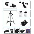 70 mm diafragma 400 mm brandpuntsafstand astronomische telescoop-reistelescoop