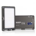 Ultra-thin portable mini two-color LED fill light, 3000K-6500K adjustable brightness, built-in 3000mah battery, can be used for mobile phones, cameras, camcorders to fill light