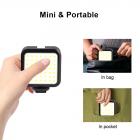 Verstelbare 6500K LED videolamp met drietraps helderheid met zuignap, vergaderingen, uitzendingen, video en make-up