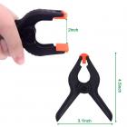 Sfondo di mussola bianca da 1,8 * 2,8 m, panno morbido pieghevole senza cuciture con 4 clip a molla, utilizzato per la fotografia video e la TV