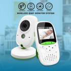 Babyphone Video Su Schermo Da 2 Pollici Con Telecamera Remota Wireless, Visione Notturna, Monitoraggio Della Temperatura e Chiamate Bidirezionali Da Utilizzare Con Una Presa DI Corrente WiFi EU a 2,4 GHz