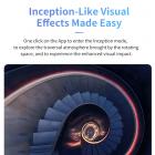 Estabilizador de teléfono móvil portátil de 3 ejes para iPhone Android plegable