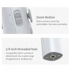 Estabilizador de teléfono móvil portátil de 3 ejes para iPhone Android plegable