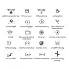 4K Drohne Intelligenter Hindernisvermeidungssensor mit Sony IMX179-Kamera