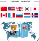 2,4 tuuman 1080P HD 12mp lasten pikakamera painopaperilla