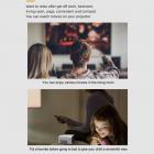 Mini Videoprojektor, 1080P Bärbar Smart Pocket-Projektor, Liten Hemprojektor för Sovrum, Bärbar Dator iPhone Hdmi USB TV Av-GRänssnitt för Barn GåVA (EU-Kontakt)