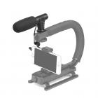 Camera Microfoon voor Sony, Nikon, Canon, Fuji, digitale SLR camera's, camcorders, fotografie interviews (3,5 mm jack)