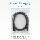 Cavo HDMI 8K 6.6ft, HDMI 2.1 Cavo HDMI intrecciato in nylon ad alta velocità 48 Gbps con eARC HDR10