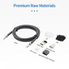 Cavo HDMI 8K 6.6ft, HDMI 2.1 Cavo HDMI intrecciato in nylon ad alta velocità 48 Gbps con eARC HDR10