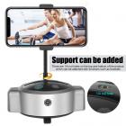 Automaattinen kasvojenseurantajalusta 360 ° pyörivä puhelinkamerateline selfie-rengasvalolla, ei sovellusta