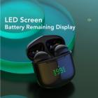 Auricolari wireless Pro 12 Bluetooth 5.0 IPX4 con audio stereo HI-FI - Nero