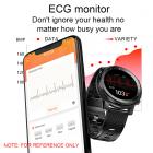 L15 färgskärm Smart Touch-klocka, svart, hjärtfrekvensblodtryck och syre i blodet, LED, 10 träningslägesövervakning, 370 mah, samtalspåminnelse, stöd för samtalsavvisning, IP68 vattentät smartklocka