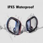 Fones de ouvido sem fio Fones de ouvido Bluetooth 48H Play Back Fones de ouvido TWS Deep Bass in Ear à prova d'água com microfone LED display para esportes preto